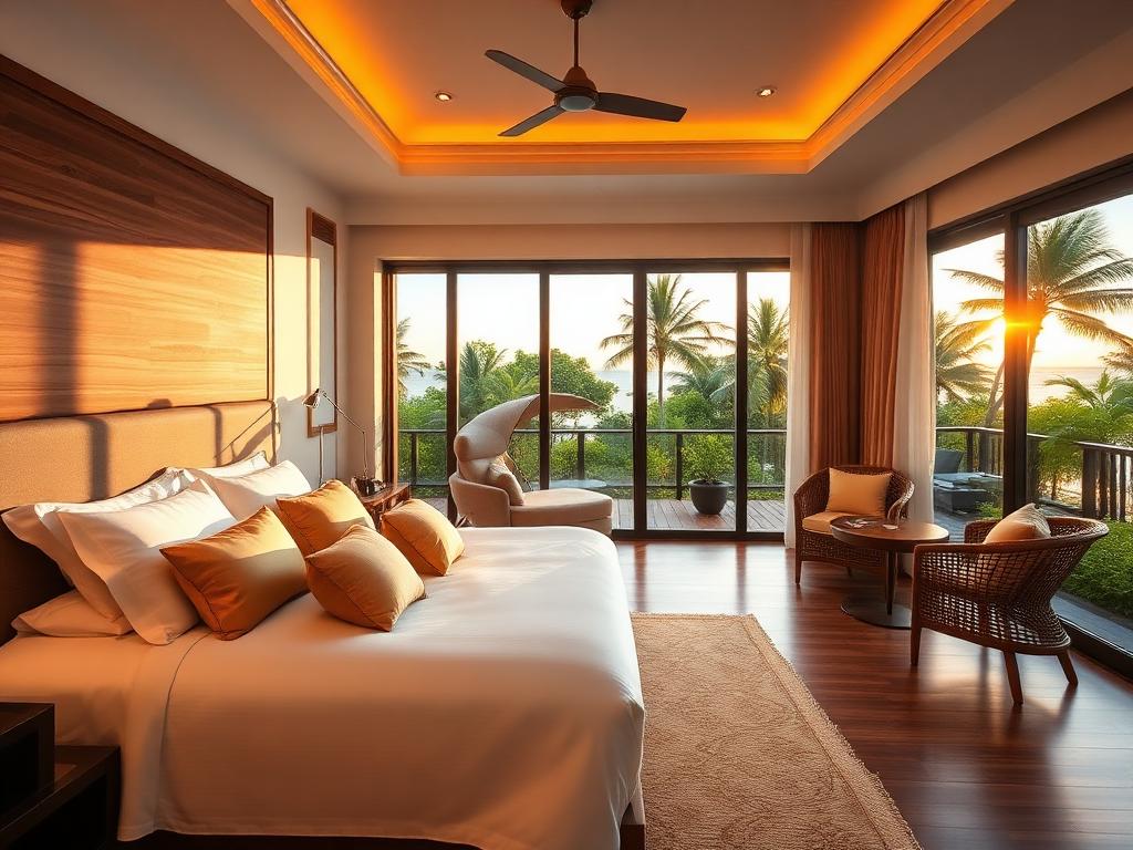 ห้องดีลักซ์ — Samui Resort and Spa HOTEL